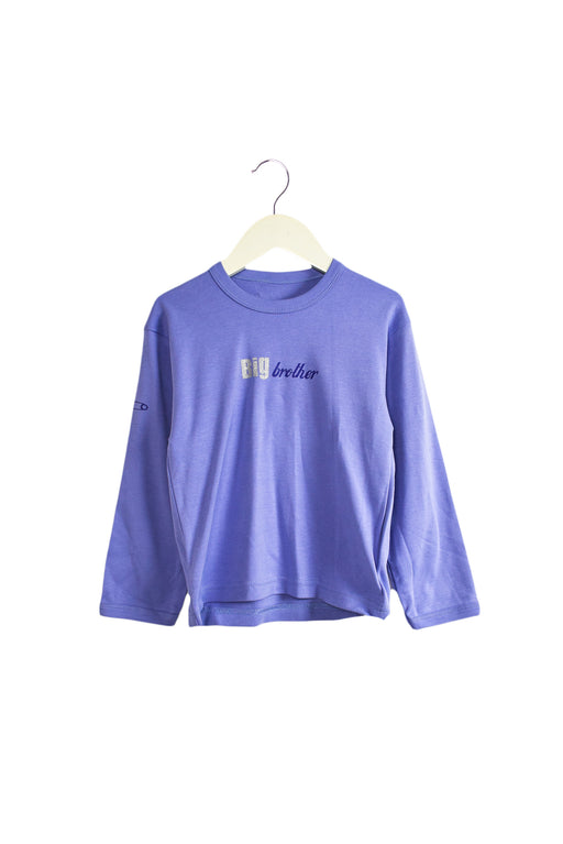 Purple Just Add Milk Long Sleeve Top 2 - 3T at Retykle