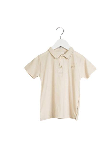 Pink Les Enfantines Short Sleeve Polo 6T at Retykle