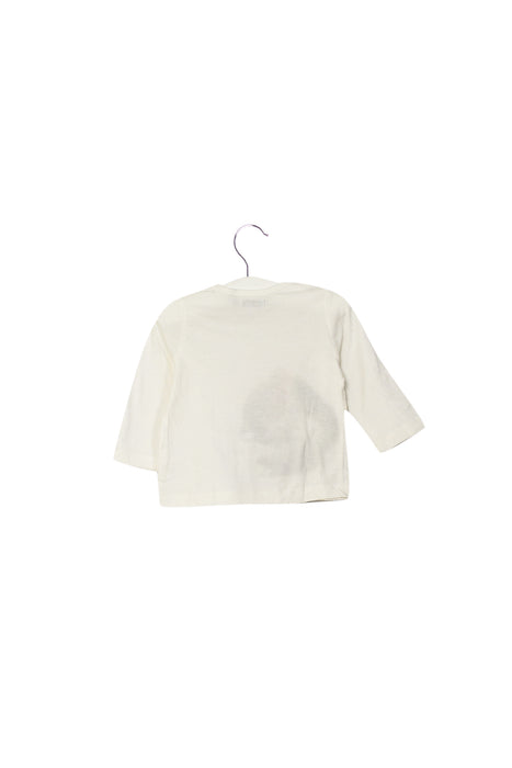 White IKKS Long Sleeve Top 6M at Retykle