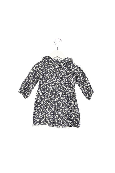 Navy Noro Long Sleeve Dress 6-12M at Retykle