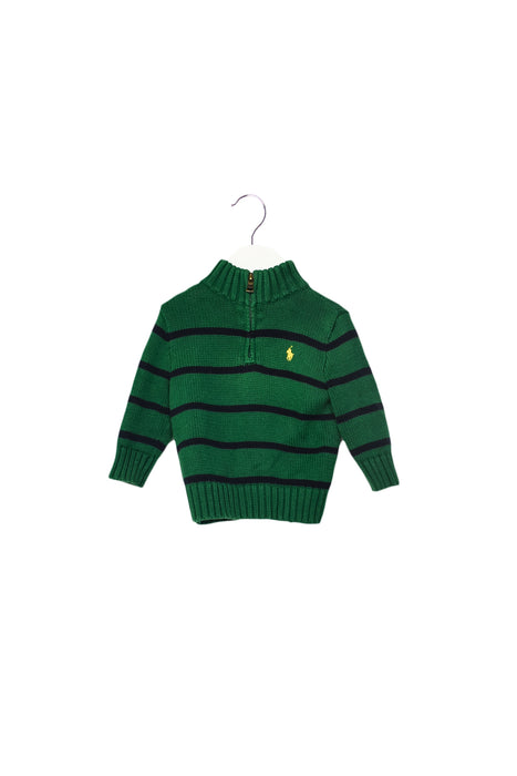 Green Ralph Lauren Knit Sweater 12M at Retykle
