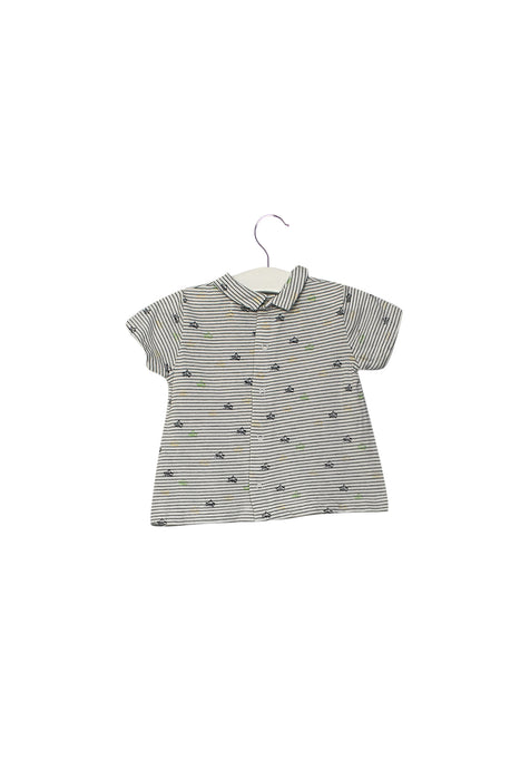 Navy Bout'Chou Short Sleeve Top 6M at Retykle