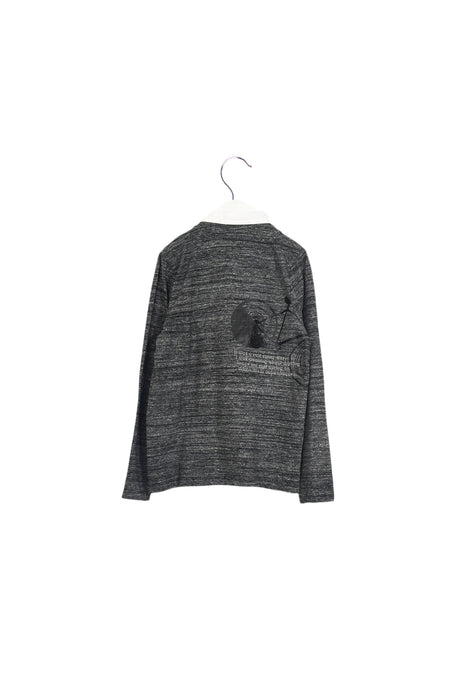 Grey IKKS Long Sleeve Polo 6T at Retykle