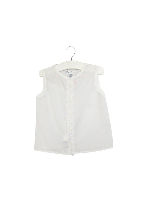 White Ralph Lauren Top and Bloomer Set 18M at Retykle