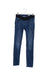 A Blue Jeans from Seraphine in size S for maternity. (Front View)