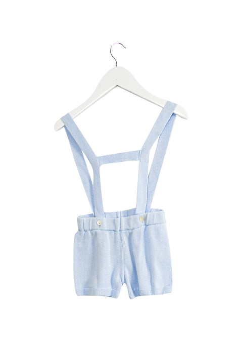 Blue Neck & Neck Shorts with Suspenders 6M at Retykle