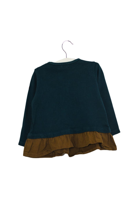 Teal Miki House Long Sleeve Top 18-24M (90cm) at Retykle