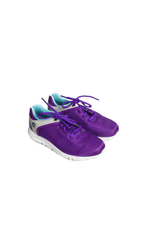 Purple Footjoy Golf Sneakers 8Y (US3) at Retykle