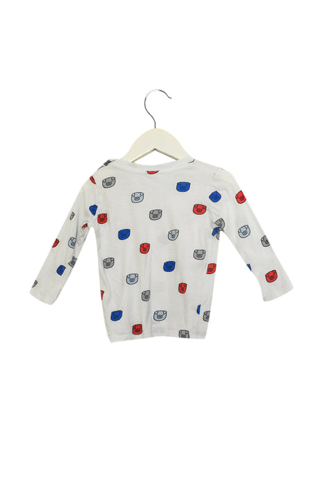 White Seed Long Sleeve Top 12-18M at Retykle