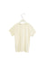 A Ivory Short Sleeve T Shirts from Petit Bateau in size 12Y for girl. (Back View)