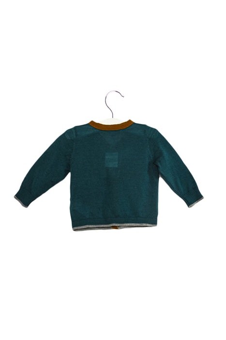 Teal Bonpoint Cardigan 12M at Retykle