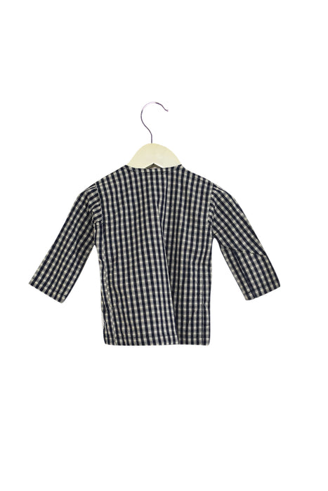 Blue Little Mercerie Long Sleeve Top 12M at Retykle