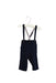 Navy Janie & Jack Casual Pants with Suspenders 0-3M at Retykle