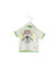 A White Short Sleeve T Shirts from La Compagnie des Petits in size 3-6M for boy. (Front View)