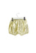 A Gold Shorts from Louis Louise in size 3-6M for girl. (Back View)