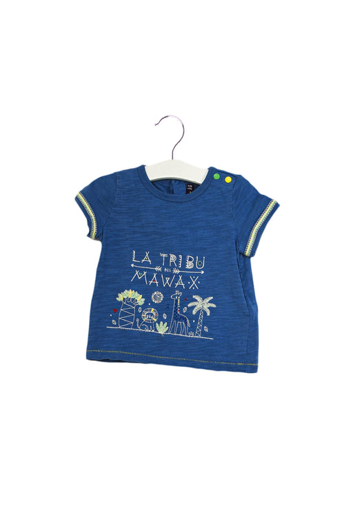 A Blue Short Sleeve T Shirts from Sergent Major in size 12-18M for girl. (Front View)