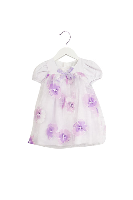 Purple Chickeeduck Short Sleeve Dress 18-24M (90cm) at Retykle