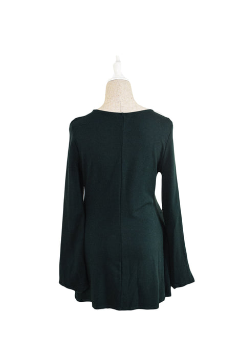 Green Isabella Oliver Maternity Long Sleeve Dress S at Retykle