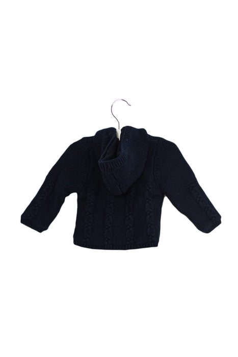 Navy Absorba Hooded Knit Sweater 3-6M at Retykle