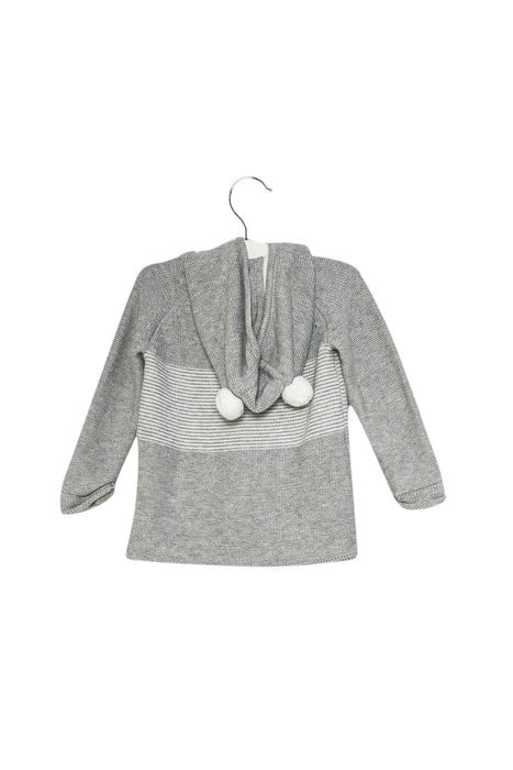 Grey The Little White Company Cardigan 6-9M at Retykle