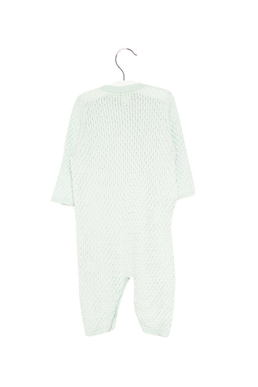 Blue Shanghai Tang Knit Jumpsuit 18M at Retykle