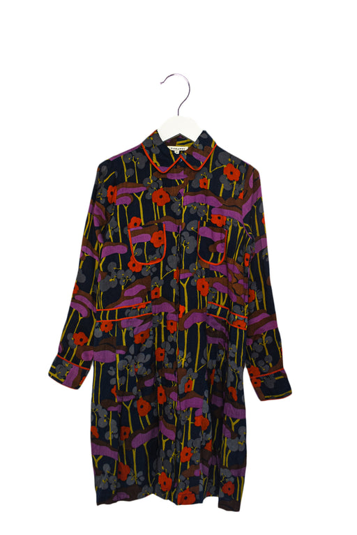 Multicolour Caramel Long Sleeve Dress 10Y at Retykle