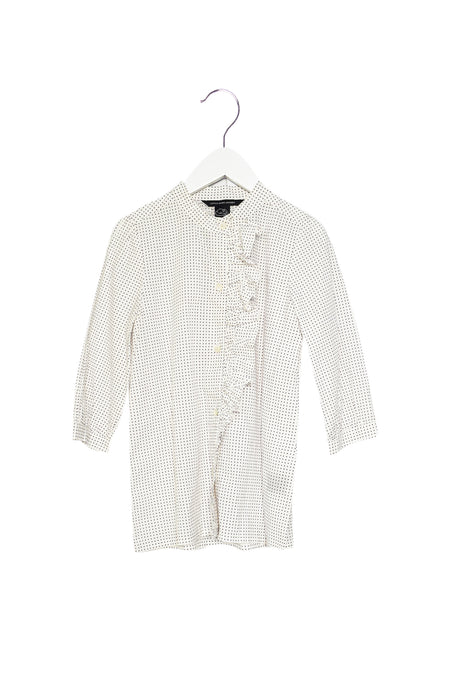 White Little Marc Jacobs Long Sleeve Top 8Y at Retykle