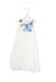 White Aletta Sleeveless Dress 8Y at Retykle
