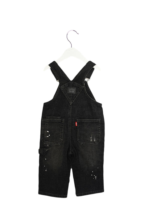 Grey Levi's Long Overall 6-9M at Retykle