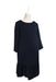 Navy Madderson Maternity Long Sleeve Dress XS (US 4) at Retykle