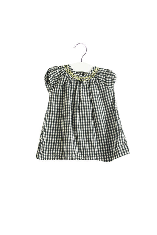 Grey Seed Short Sleeve Top 0-3M at Retykle