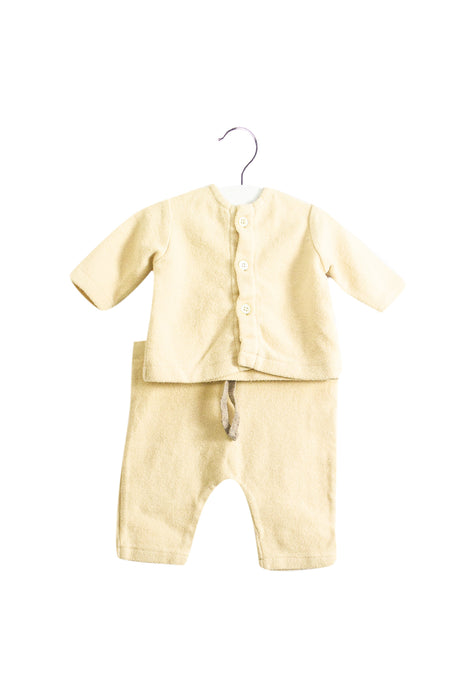 Ivory Makie Cardigan and Pants Set 3M at Retykle