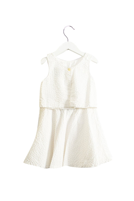 White Polo Ralph Lauren Top and Skirt Set 3T at Retykle