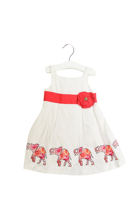 White Janie & Jack Sleeveless Dress 12-18M at Retykle