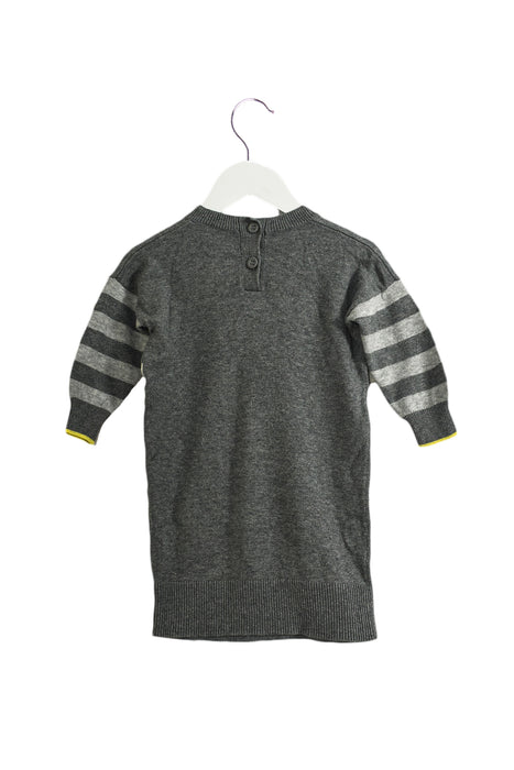 Grey Bonnie Baby Long Sleeve Dress 12-18M at Retykle
