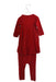 Red Purebaby Sweater Dress and Leggings Set 12-18M at Retykle