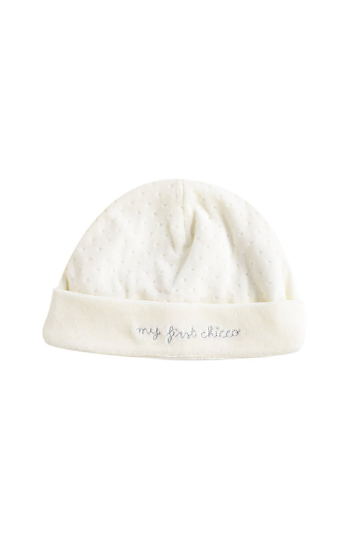 A White Hats Beanies & Caps from Chicco in size 6-12M for neutral. (Front View)