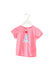 A Pink Short Sleeve T Shirts from Billieblush in size 12-18M for girl. (Front View)