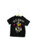 A Black Short Sleeve T Shirts from Hysteric Mini in size 18-24M for neutral. (Front View)
