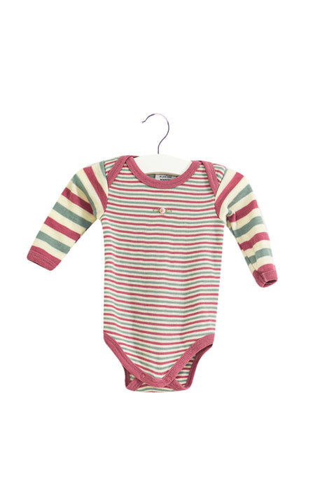 A Multicolour Long Sleeve Bodysuits from Dimples in size Newborn for girl. (Front View)