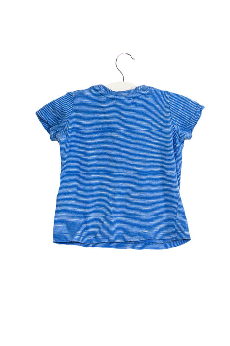 A Blue Short Sleeve T Shirts from Seed in size 0-3M for girl. (Back View)