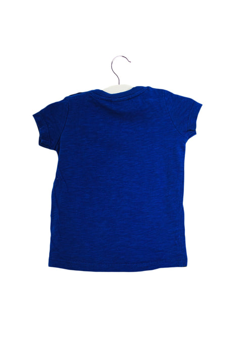 A Blue Short Sleeve T Shirts from Seed in size 0-3M for boy. (Back View)