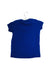 A Blue Short Sleeve T Shirts from Seed in size 0-3M for boy. (Back View)