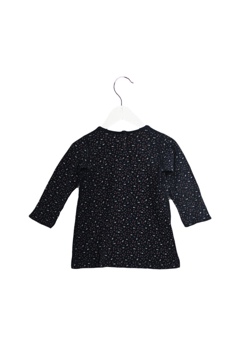 Navy Petit Bateau Long Sleeve Top 12M at Retykle