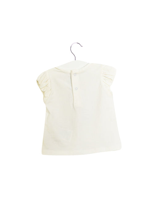 White Mayoral Short Sleeve Top 6M at Retykle