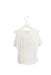 White Monnalisa Short Sleeve Top 4T at Retykle