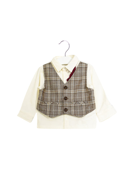 Brown Chickeeduck Long Sleeve Top 6-12M at Retykle
