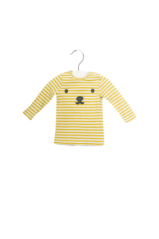 White Seed Long Sleeve Top 0-3M at Retykle