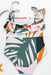 Multicolour Naomi Wear Palm Leaves Swimsuit 12M-3T (80-110 cm) at Retykle