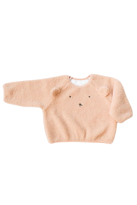 Pink Naomi Wear Fluffy Bear Top (Dusty Pink) 2-5T (S-M) at Retykle